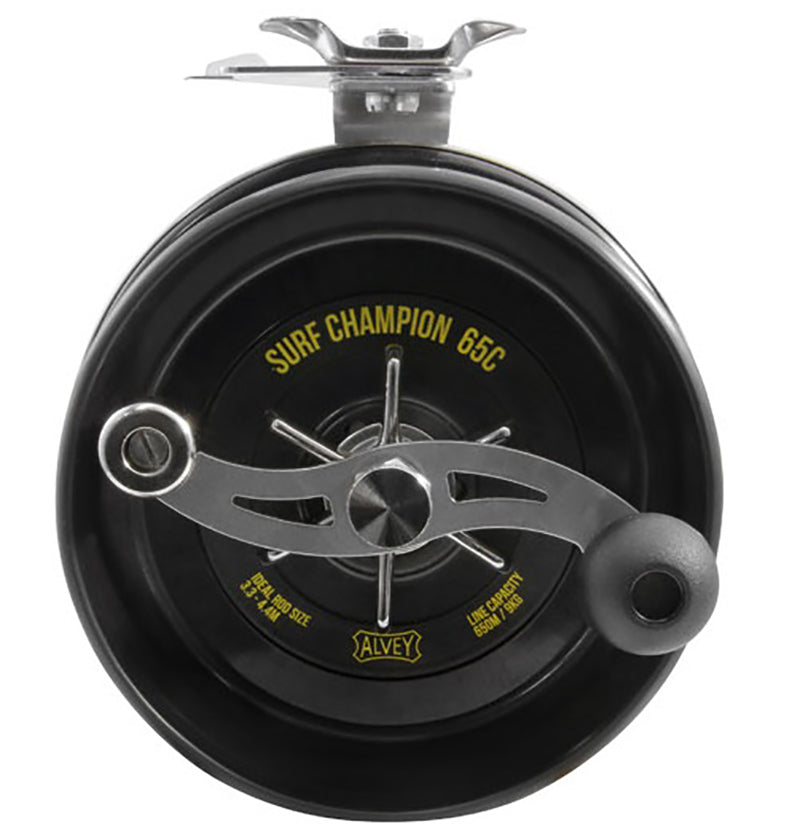 ALVEY SURF CHAMPION REEL - S/STEEL BACK NON-REV DRAG