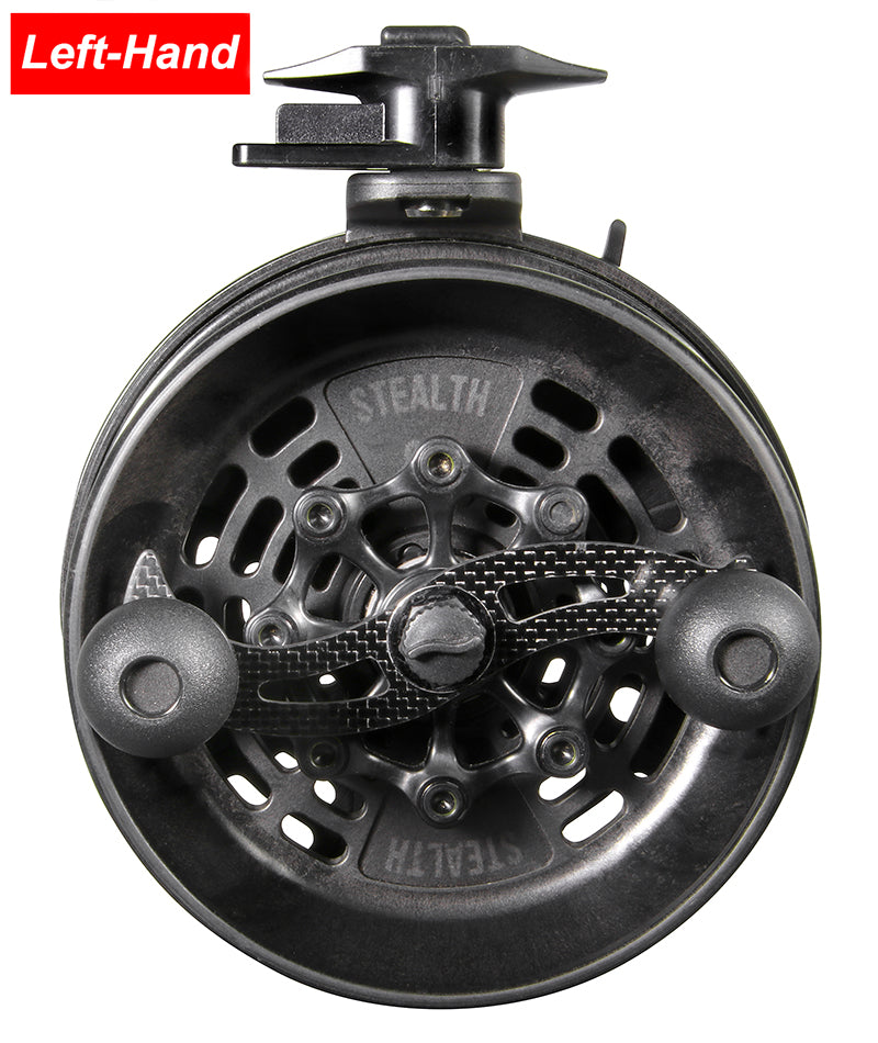 ALVEY STEALTH REEL - 65 CARBON COMP TI LH