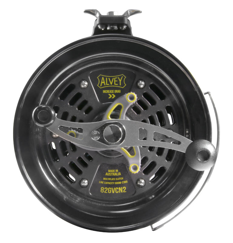 ALVEY OFFSHORE REEL - GRAP BK VENT SPL NON REV